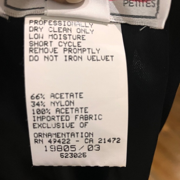 Scott McClintock, black and gold velvet dress - Picture 12 of 13